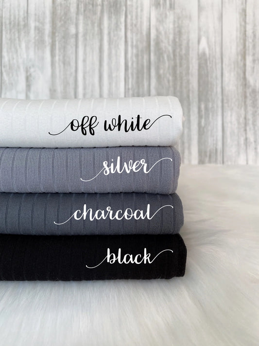 Black/White/Grey Solids