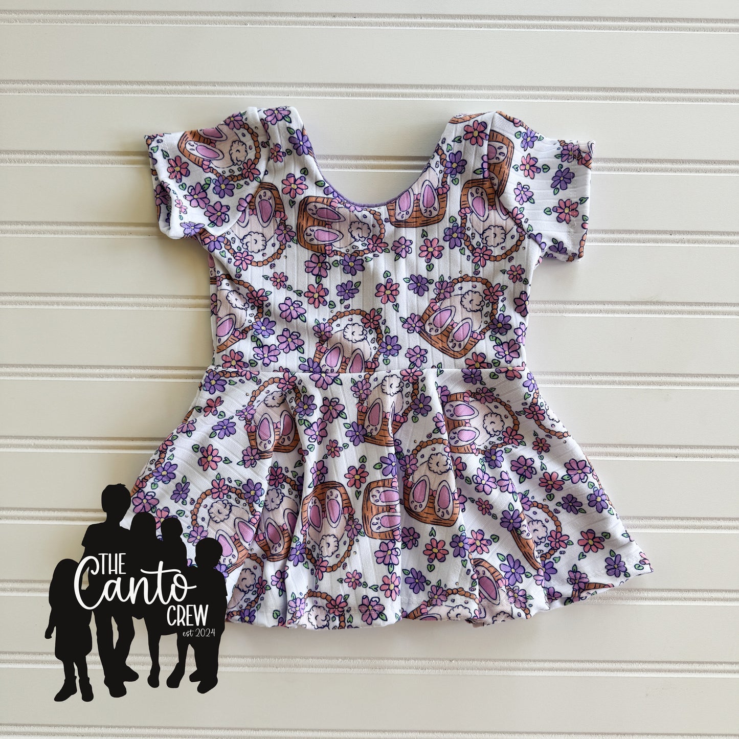 2T Peplum -- Bunny Baskets