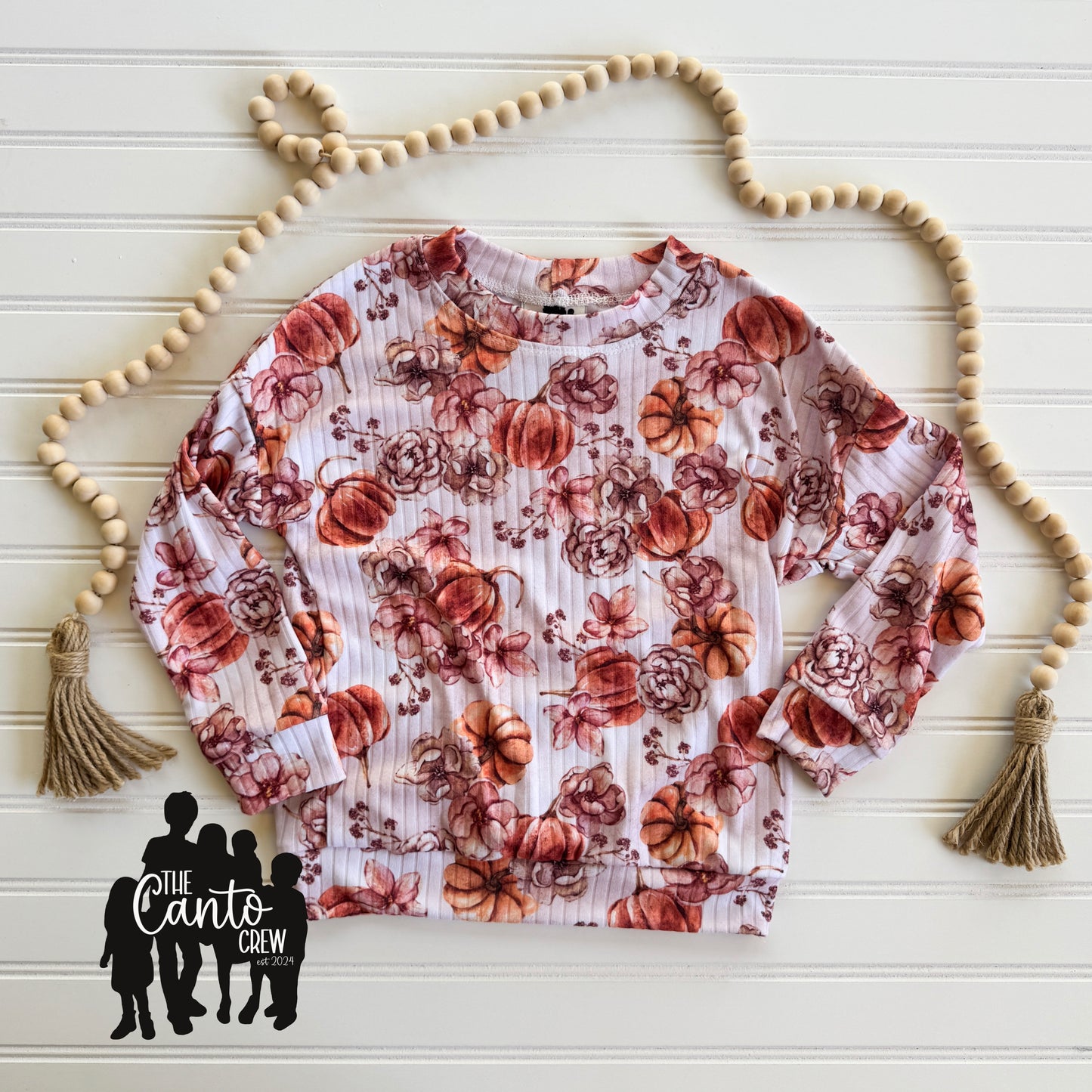 4T Dolman Long Sleeve -- Pumpkins