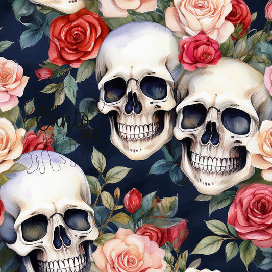 Skull Floral