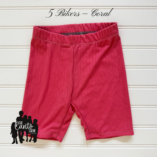 5 Bikers -- Coral