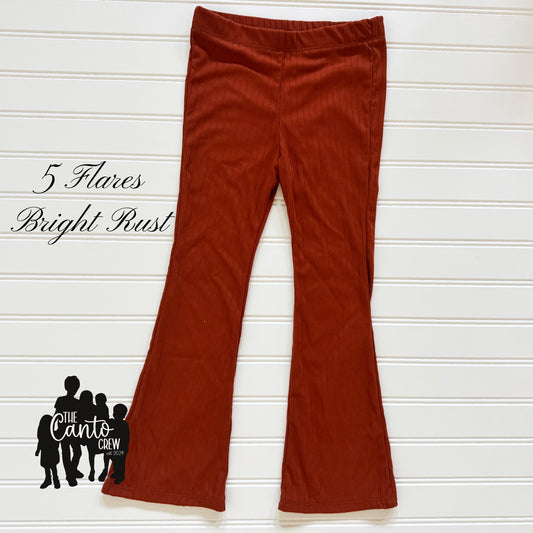 5 Flares -- Bright Rust